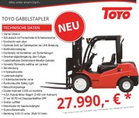 Toyo Gabelstapler D35 Duplex / Triplex 50PS Kubota Diesel NEU Niedersachsen - Winsen (Luhe) Vorschau