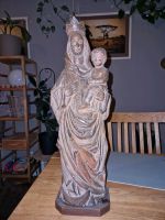 Madonna mit Kind, Holz, 52 cm, Sockel 12,5x16 cm Nürnberg (Mittelfr) - Südstadt Vorschau