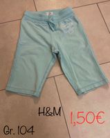 Kurze Hose Shorts Mädchen Gr. 104 H&M türkis Stuttgart - Stuttgart-Mitte Vorschau