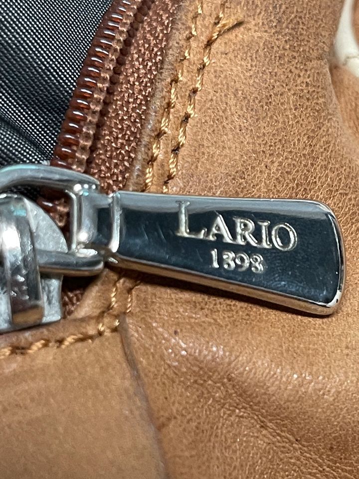 Lario 1898 Handtasche Braun, Vintage Handtasche, Retro, Sportlich in Hamburg