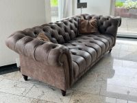 Couch/ Echtleder/ Chesterfield Sofa Nordrhein-Westfalen - Holzwickede Vorschau