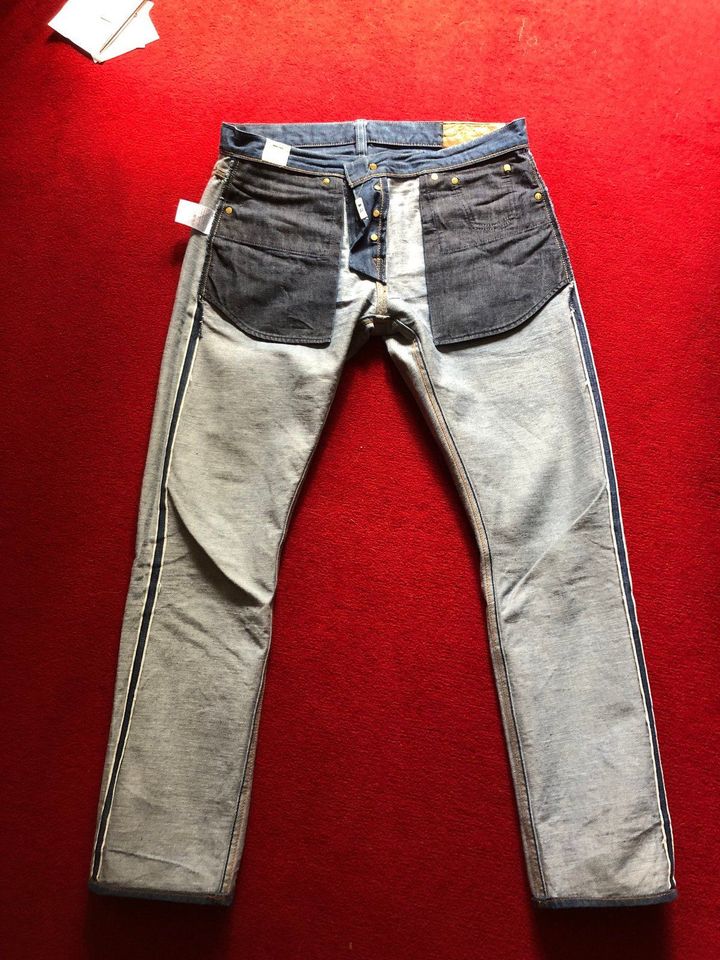 Benzak Denim Developer Selvage (Selvedge) Jeans; Made in Japan in Darmstadt