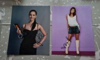 Megan Fox 2 orig. Autogramme +COA Niedersachsen - Börger Vorschau