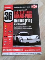 36. AvD Oldtimer Grand-Prix Nürburgring Rennprogramm 2008 Heft Baden-Württemberg - Großrinderfeld Vorschau