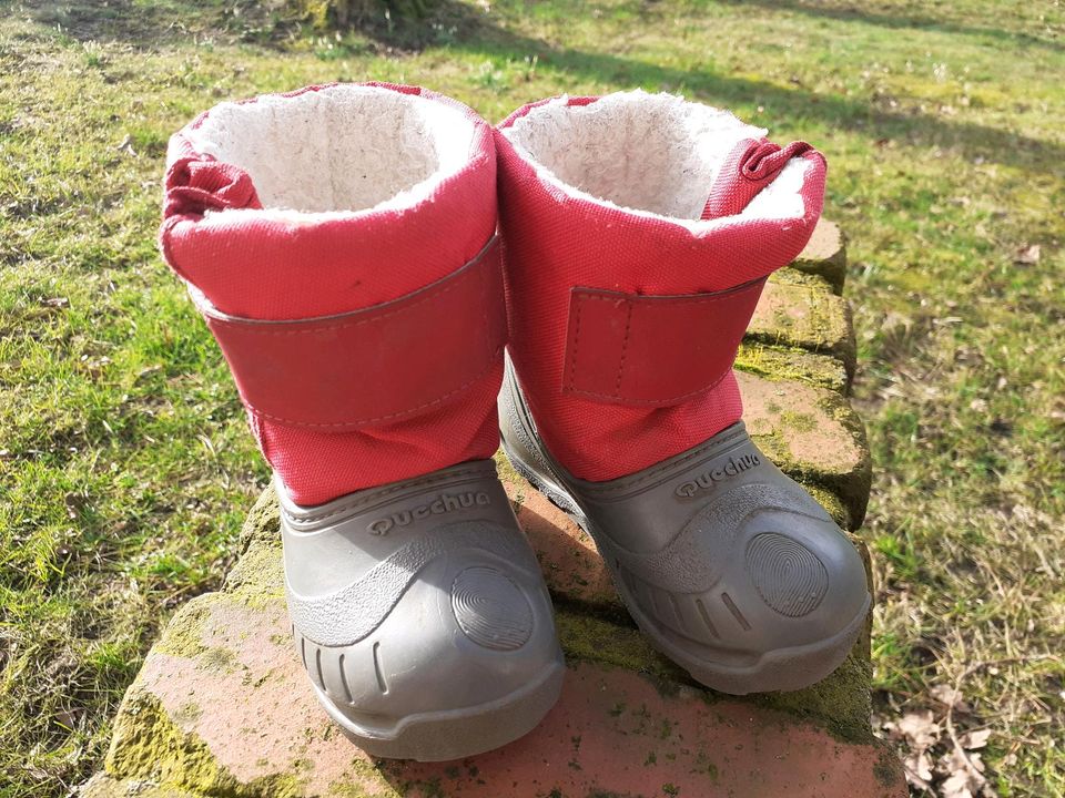 Winterstiefel Schneestiefel Gummistiefel gefüttert Quechua 20 21 in Oberhausen