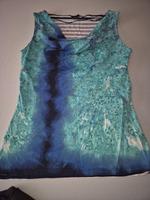 Comma 36 tshirt Mix Top Wasserfall blau gestreift Stuttgart - Birkach Vorschau