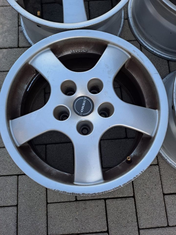 Borbet Alufelgen Felgen 7,5x16 Zoll BMW 5er E60 in Edenkoben