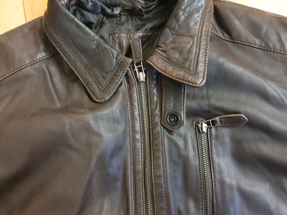 Herren Bugatti Lederjacke Winterjacke Jacke gr. 52 in Bamberg