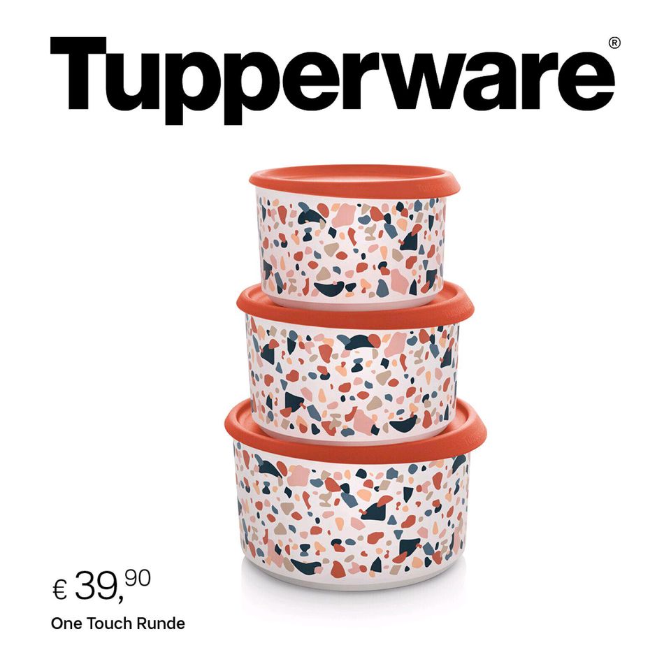 Tupperware Perfekte Runde (3) 960ml + 1,4 l + 2,0 l One Touch NEU in Horgau