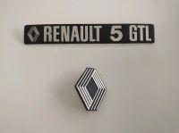 Renault 5 GTL Emblem Schriftzug Set Metall Heckklappe + Front Niedersachsen - Weyhe Vorschau