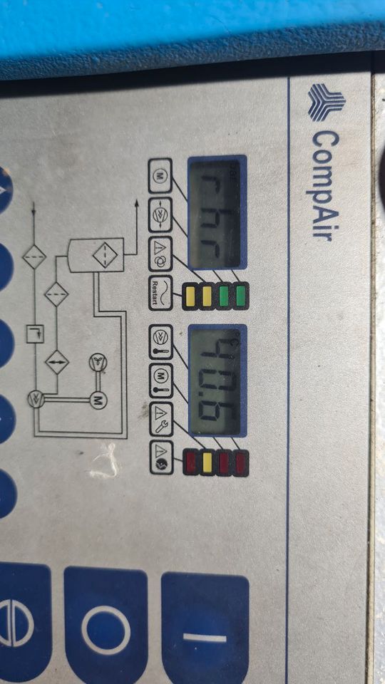 Gebrauchte Schraubenkompressor CompAir L07 in Grevenbroich