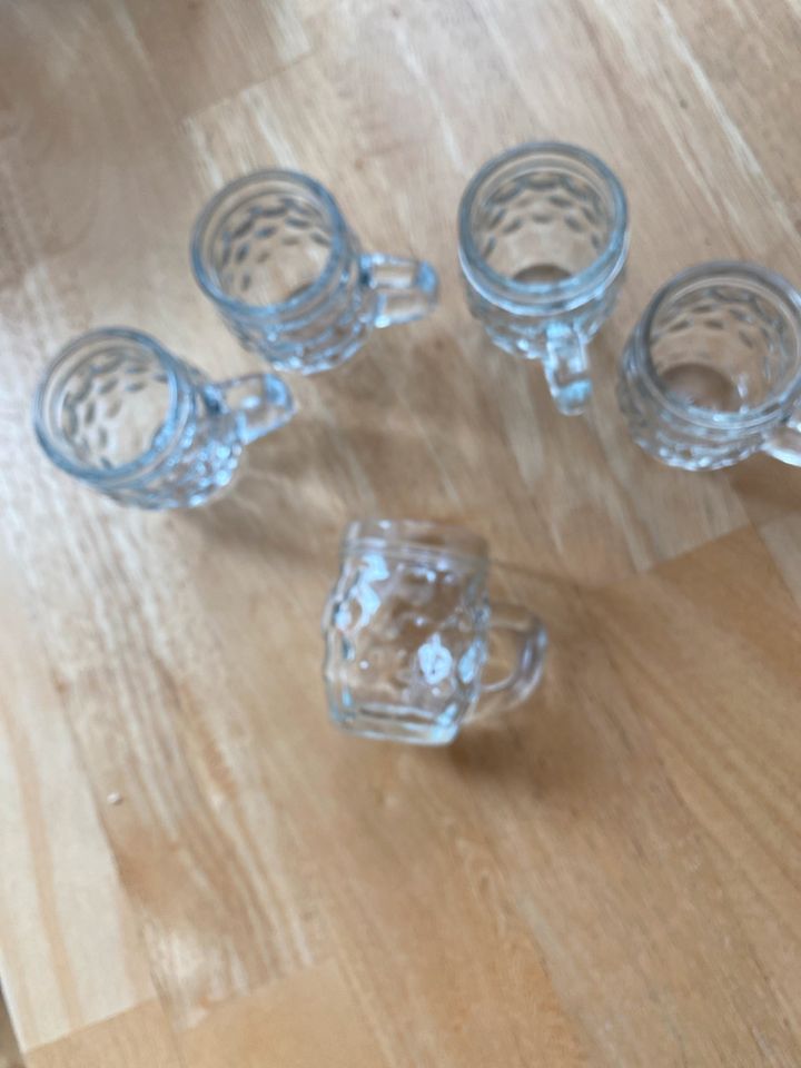 5 Schnaps Gläser in Köngen