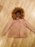 Jacke Winterjacke mit Kunstfell rosa Zara Damen S Hessen - Ebsdorfergrund Vorschau