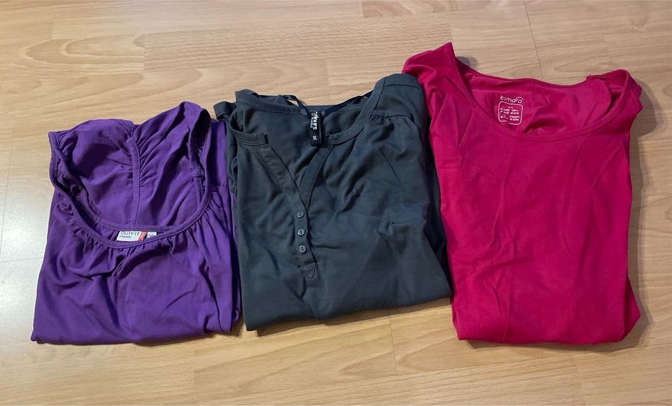 3 Oberteile verschiedene Größen Tunika Sweatshirt 1€ pro Stück in Hofheim am Taunus
