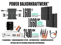 POWER Balkonkraftwerk mit Batteriespeicher 1660Wp 2400Wh Sachsen-Anhalt - Tangermünde Vorschau