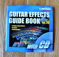 Rarität! BOSS, The Guitar Effects Guide Book Vol. 16 mit CD 2003 Hessen - Oberzent Vorschau