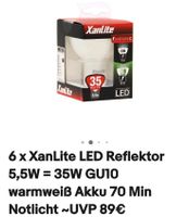 XanLite LED Leuchtmittel Reflektor Notlicht 5,5W NP 14,99€ Leipzig - Grünau-Ost Vorschau