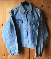 Jeansjacke Gr. 176 mit Stickerei (3575) Bayern - Fensterbach Vorschau