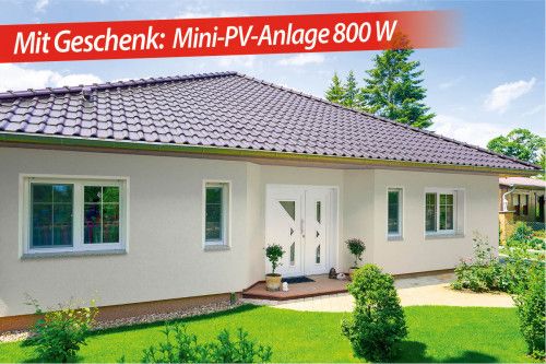 gemütlicher Bungalow in grüner Lage inklusive Grundstück, Baunebenkosten und Geschenk in Wriezen