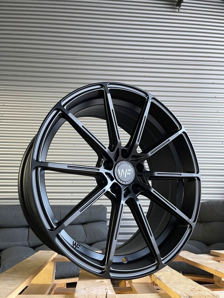 19 Zoll Felgen Wheelforce SL2-FF Deep Black 8,5x19 5x112 ET40 für Audi VW Seat Skoda Mercedes in Ludwigshafen