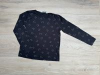 ➕H&M Shirt, anthrazit mit Katzen, Gr. 122/128♥️ Schleswig-Holstein - Glinde Vorschau