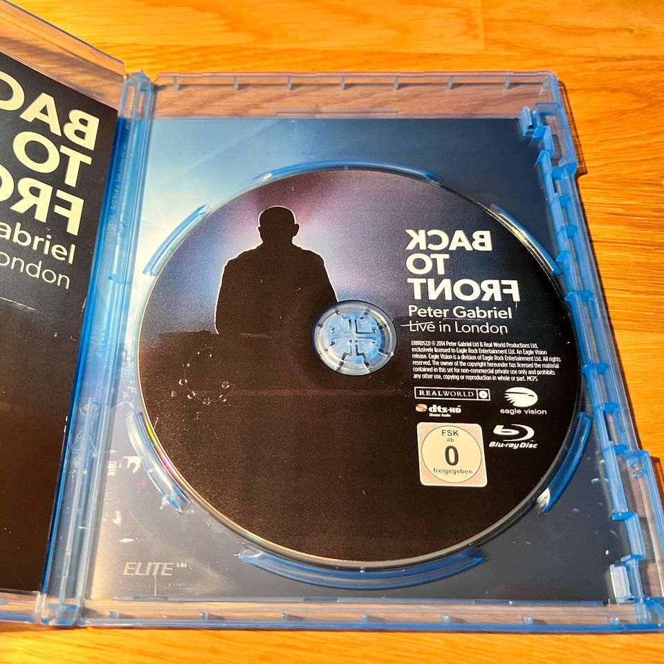 Peter Gabriel - Back To Front - Blu Ray - gebraucht wie neu in Wolfsburg