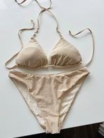 Calzedonia Bikini Triangel gold glanz glitzer beige L M neu Berlin - Köpenick Vorschau