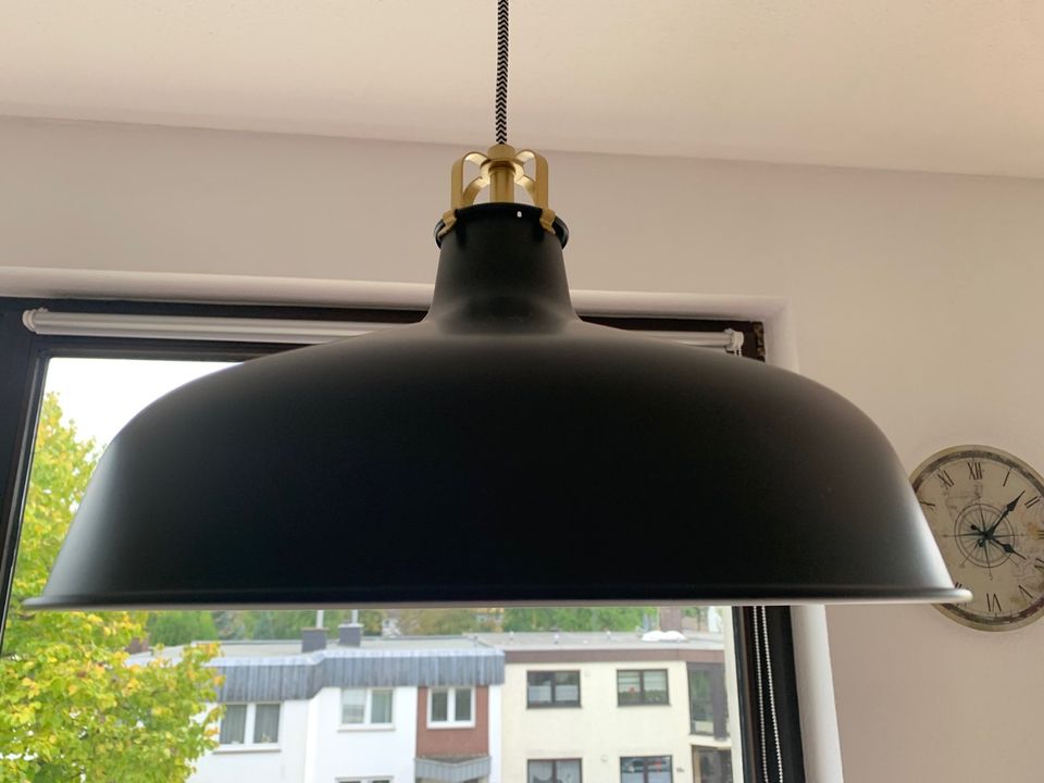 IKEA Hängelampe RANARP schwarz 38cm , neuwertig in Essen