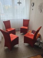 4 Stühle mit rotem Bezug Berlin - Schöneberg Vorschau