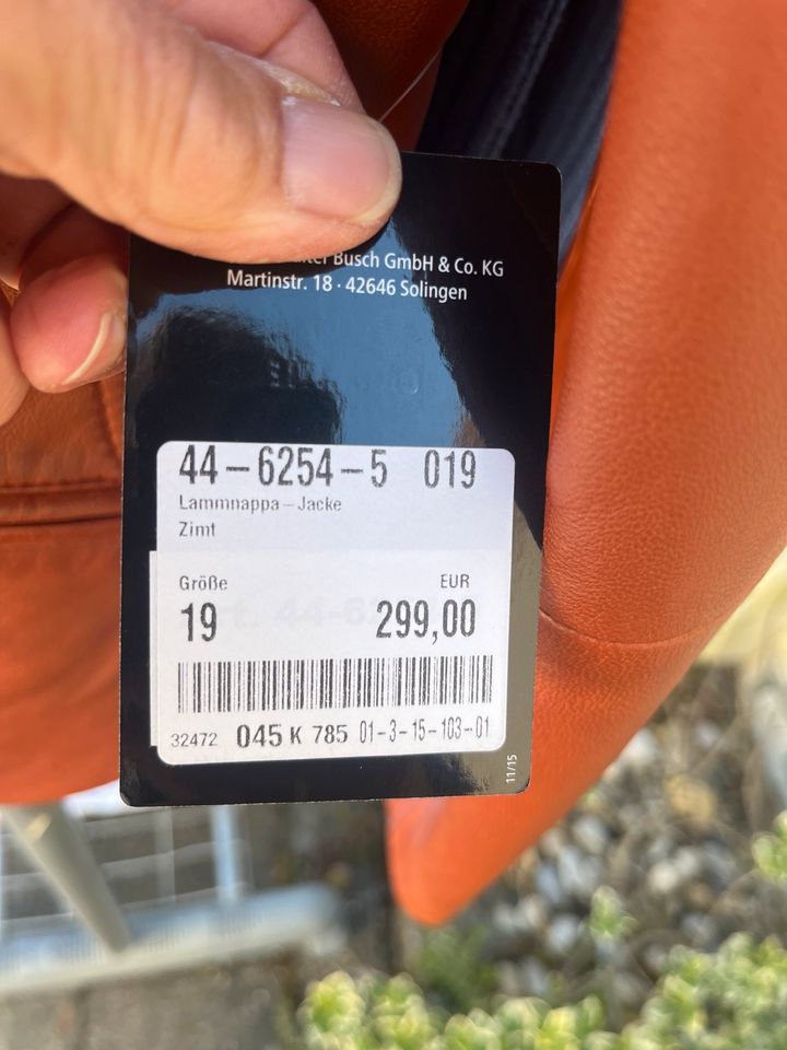 Lederjacke Damen  Größe 19  NEU! in Olching