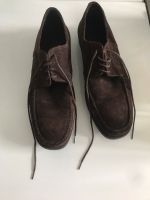 Herren Schuhe Schnürschuhe 41 Wildleder Braun / Dunkelbraun Baden-Württemberg - Ulm Vorschau