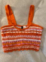 H&M süßes Sommer Strick Top orange Gr. XS Nordrhein-Westfalen - Dormagen Vorschau