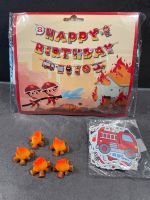 Geburtstagsdeko Girlande Feuerwehr Happy Birthday Sticker Schleswig-Holstein - Tarp Vorschau