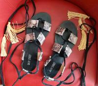 Daisy Street Sandalen zum Hochbinden Baden-Württemberg - Gaildorf Vorschau