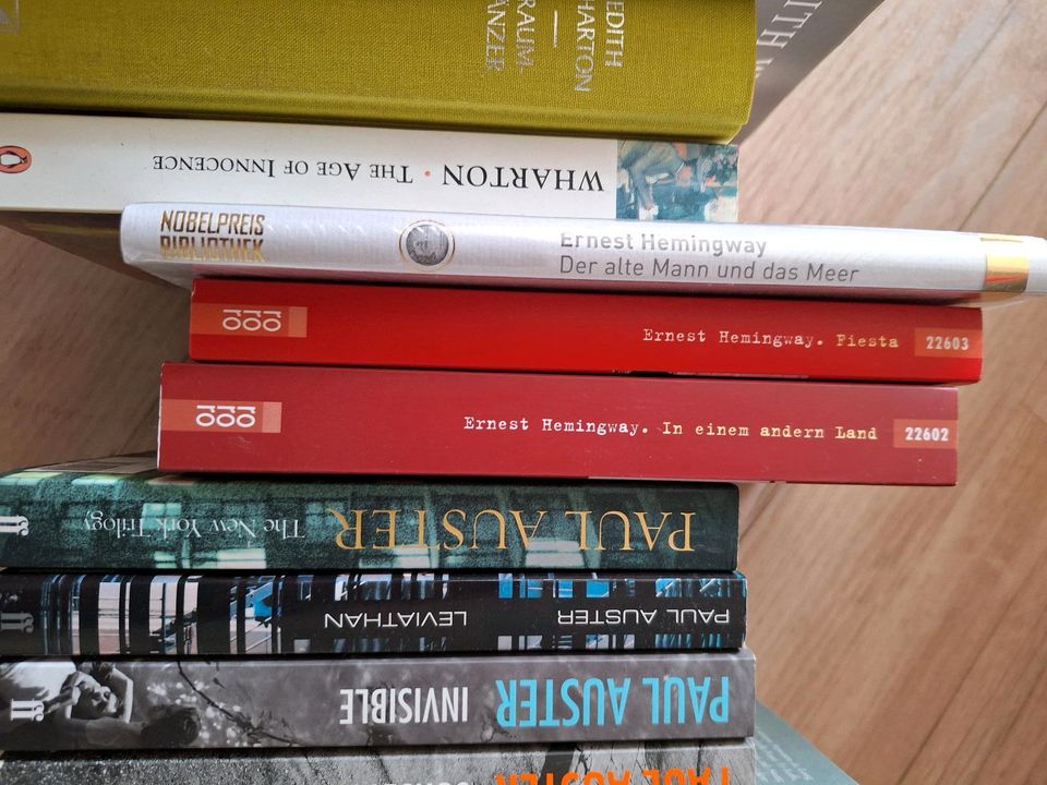 Klassiker: Wharton, Hemingway, Steinbeck, Auster ... Bücher in Weilheim