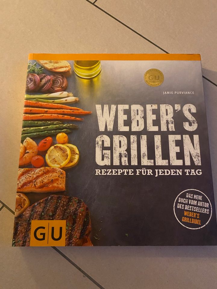 Weber Buch Grillbuch Grillbiebel Spirit One Touch in Kamp-Lintfort