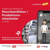 Maschinen- und Anlagenführer (m/w/d) bei Optipack in Aretsried Bayern - Fischach Vorschau