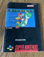 Super Mario World für snes nur Spielanleitung Niedersachsen - Bodenfelde Vorschau