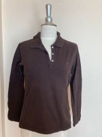 Tommy Hilfiger Langarmshirt Poloshirt Dunkelbraun Gr. XL Slimfit Niedersachsen - Vechta Vorschau