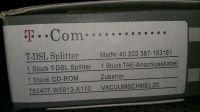 T COM / T-DSL Splitter 40 202 387-163161 - NEU in OVP Hessen - Schöneck Vorschau