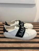 Balmain Paris White Leather Sneakers Hessen - Langen (Hessen) Vorschau