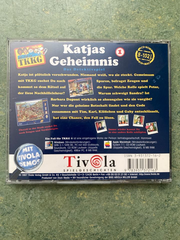 TKKG - Katjas Geheimnis - PC Spiel in Jena