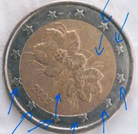 2 Euro Münze Finnland 2005 Moltebeere Fehlprägung Baden-Württemberg - Ludwigsburg Vorschau