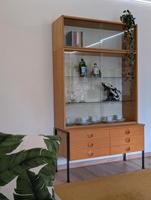 Hellerau 430 Vitrine Schrank Vintage 70er DDR Esche Sachsen - Freiberg Vorschau
