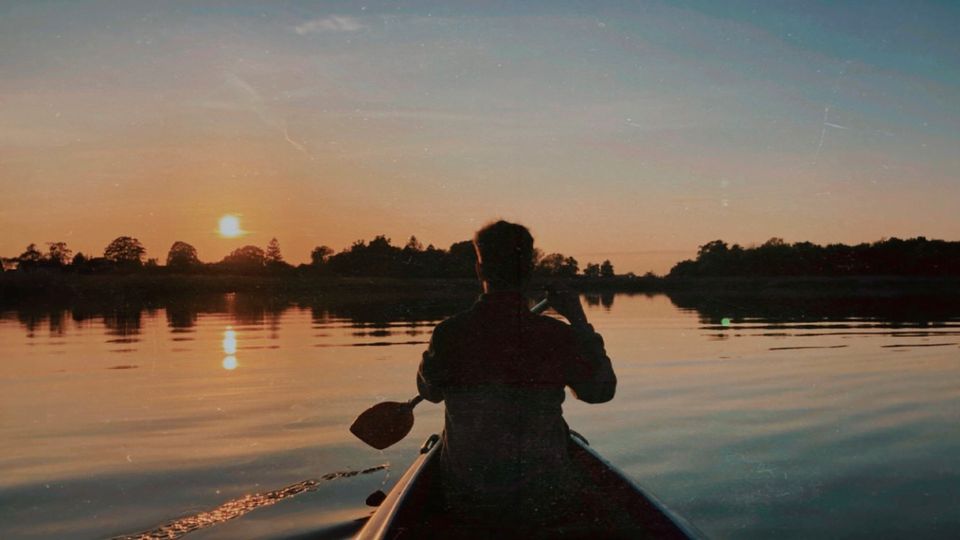 Ferien Rügen naturnah Kajak Bodden Ferienwohnung Lagerfeuer in Zudar