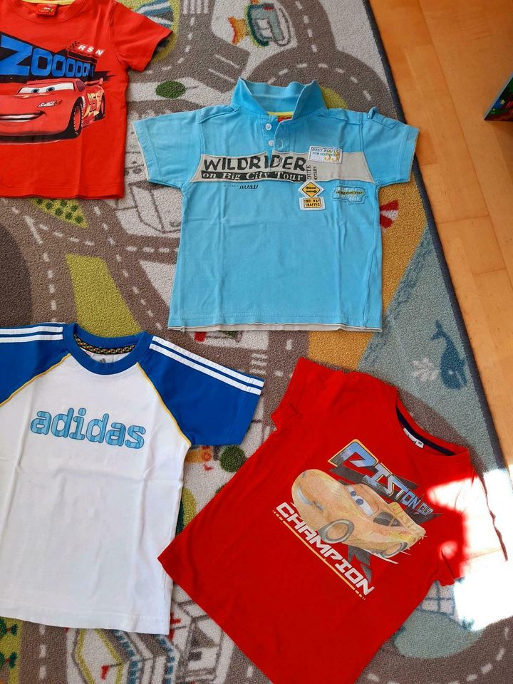 T-Shirt's Gr. 104 Jack Wolfskin, Adidas, Topolino in Traitsching