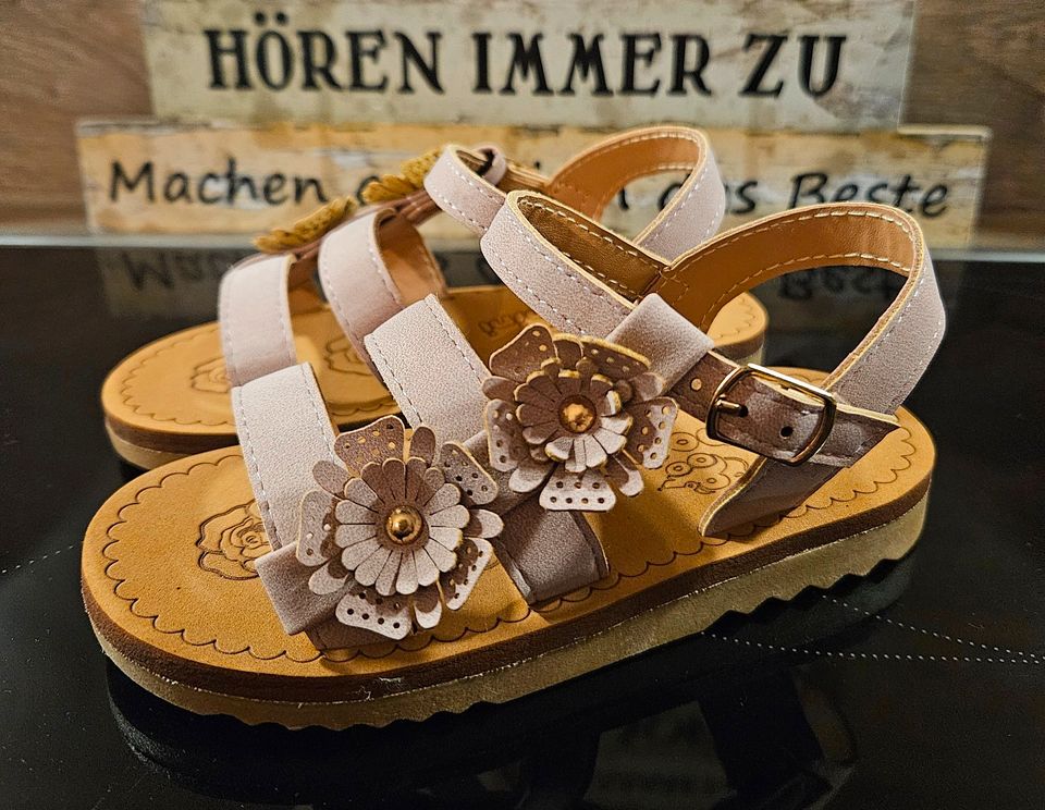 Sandaletten Mädchen Größe 25 - Neu in Ribnitz-Damgarten
