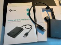 I-tec USB 3.0 Dual HDMI Adapter 4K Ultra HD OVP Bayern - Rain Lech Vorschau