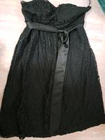 Spitzenkleid schwarz mit Gürtel Gr.L Esprit Brandenburg - Neuruppin Vorschau