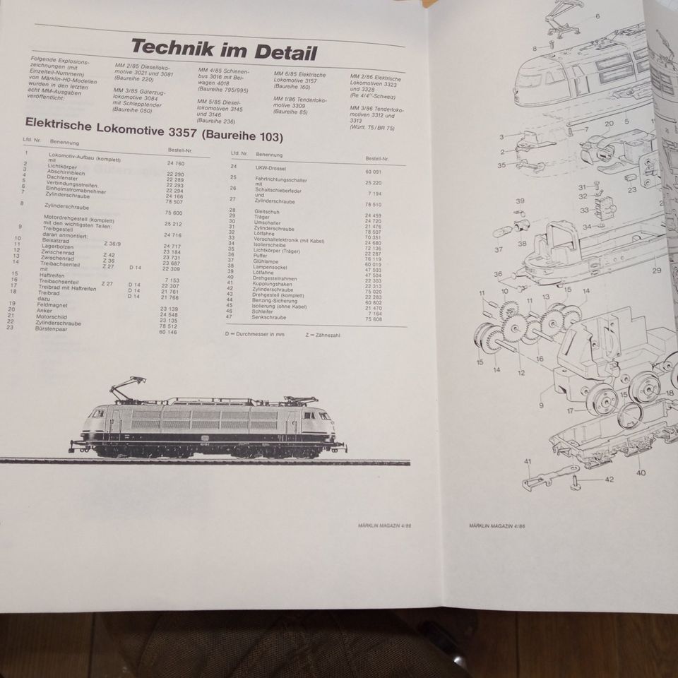 MÄRKLIN H0 Katalog Prospekt 1988/89 D Sammlerstück in Serba